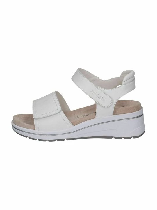 Foto van product Sandalen met sleehak Caprice wit
