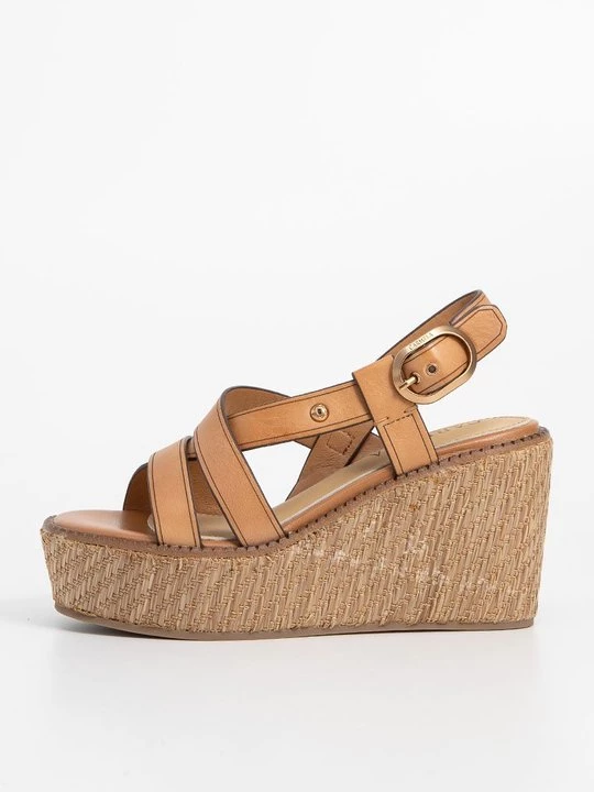 Foto van product Sandalen met sleehak Carmela camel