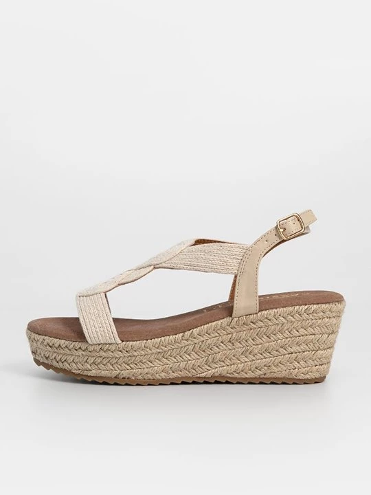 Foto van product Sandalen met sleehak Cassis Côte D'azur beżowy