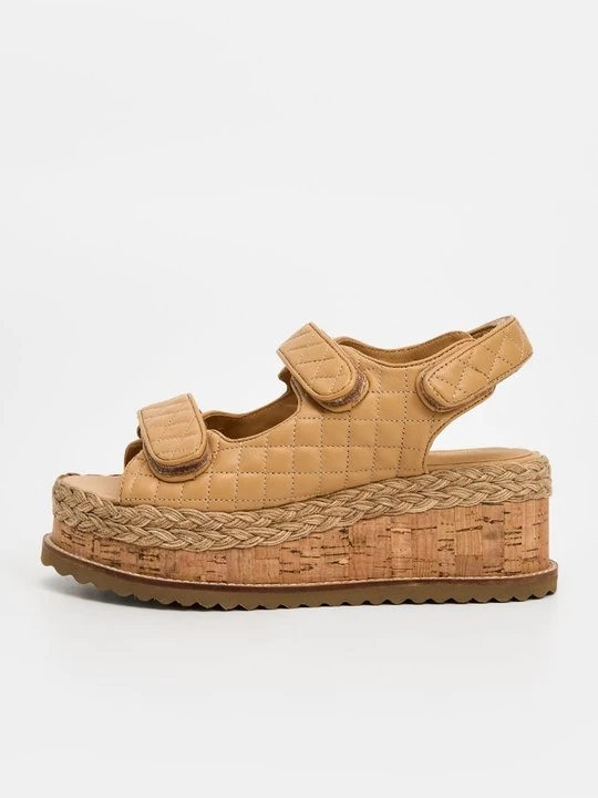 Foto van product Sandalen met sleehak Copenhagen Shoes beżowy