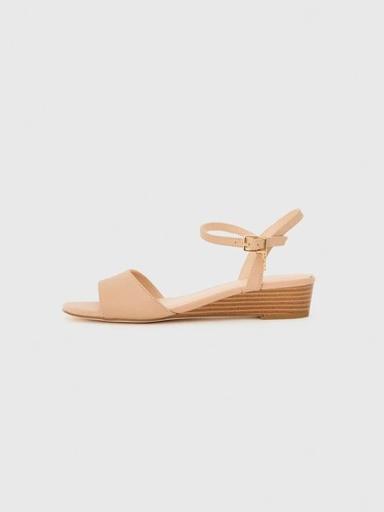 Foto van product Sandalen met sleehak Dune London roze
