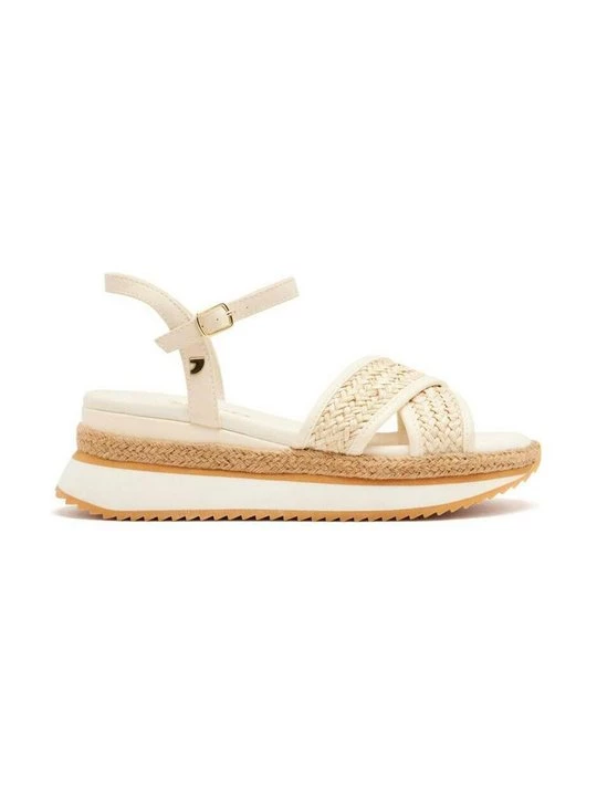 Foto van product Sandalen met sleehak Gioseppo nude