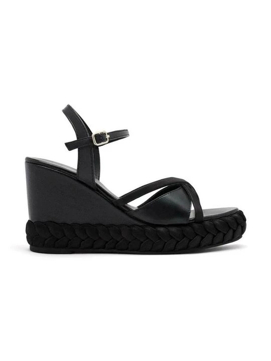 Foto van product Sandalen met sleehak Gioseppo zwart