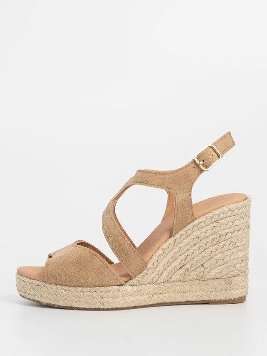 Foto van product Sandalen met sleehak Kanna beżowy