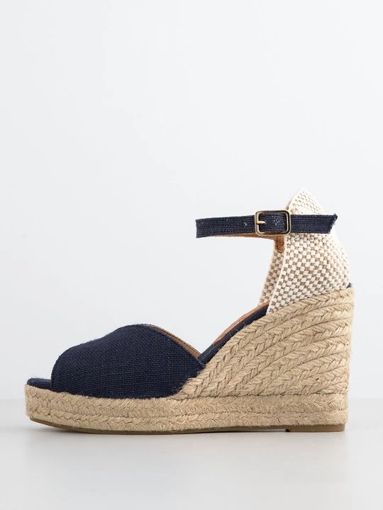 Foto van product Sandalen met sleehak Kanna blauw