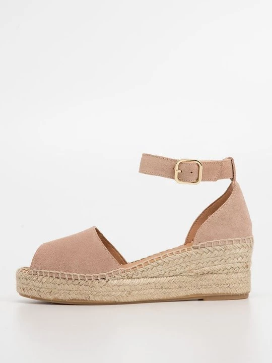 Foto van product Sandalen met sleehak Kanna roze
