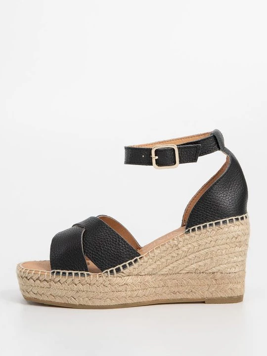 Foto van product Sandalen met sleehak Kanna zwart