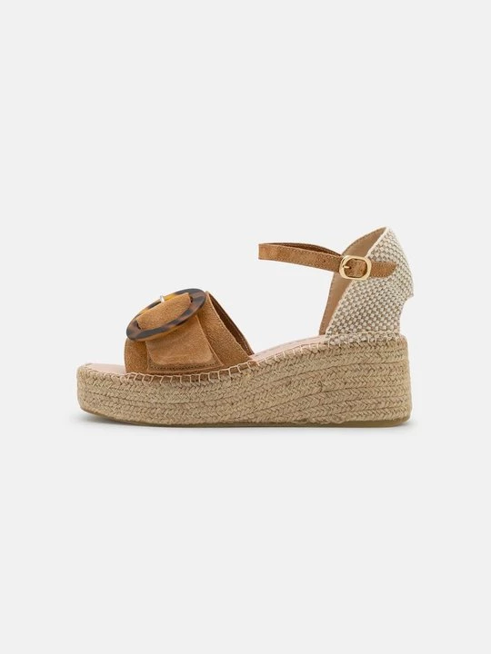Foto van product Sandalen met sleehak Macarena beżowy