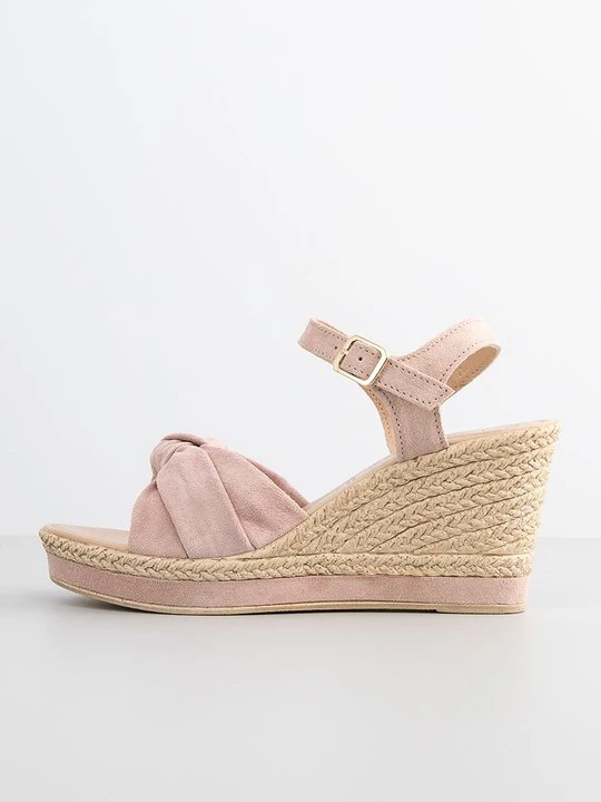 Foto van product Sandalen met sleehak Marco Tozzi roze