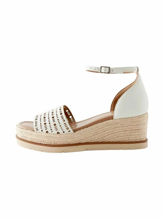 Foto van product Sandalen met sleehak Next wit