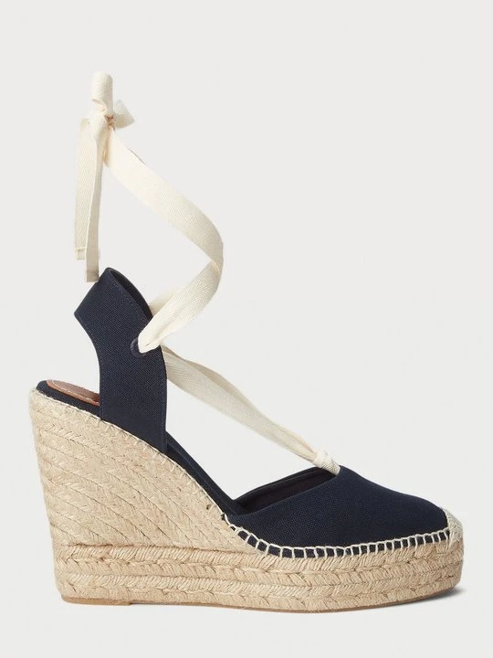 Foto van product Sandalen met sleehak Polo Ralph Lauren blauw