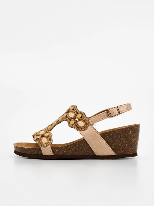 Foto van product Sandalen met sleehak Scholl beżowy