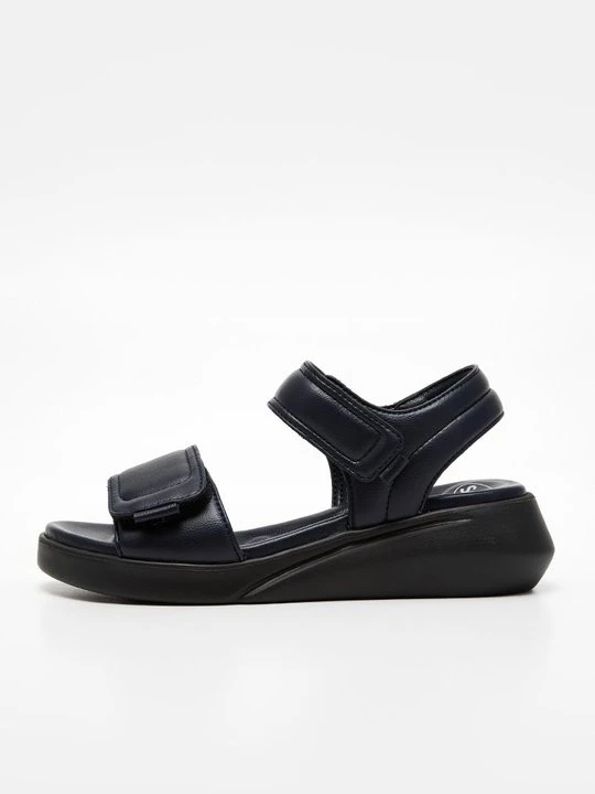 Foto van product Sandalen met sleehak Scholl blauw