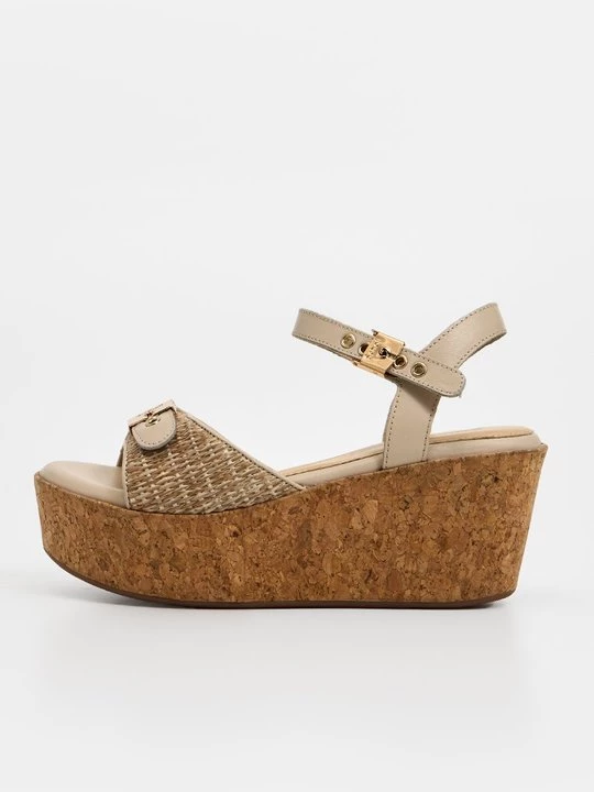 Foto van product Sandalen met sleehak Scholl wit