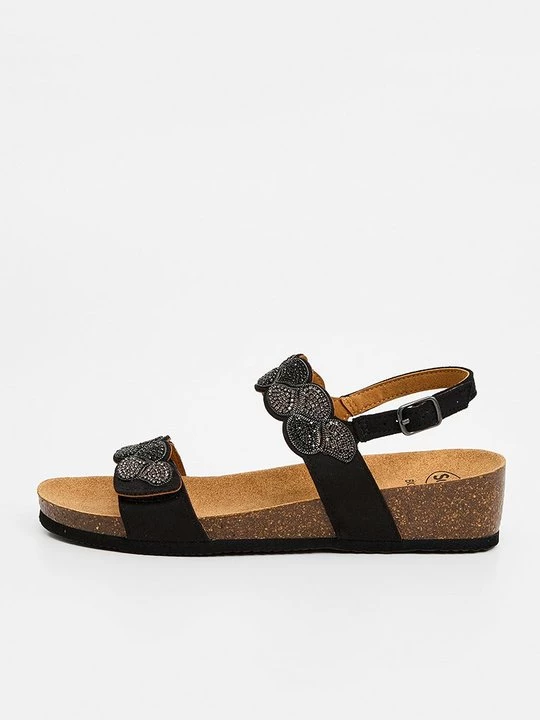 Foto van product Sandalen met sleehak Scholl zwart