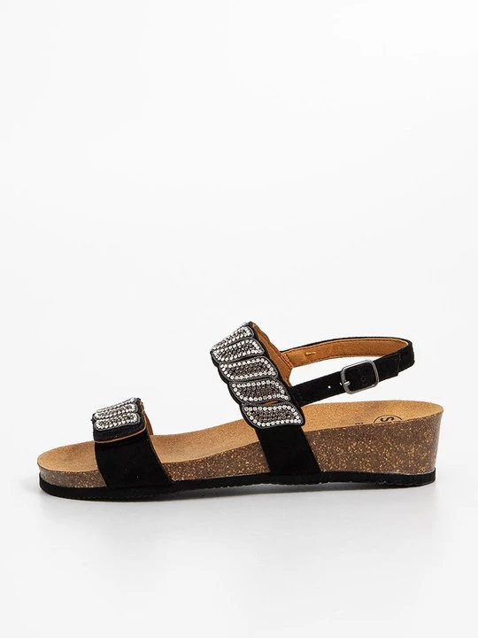 Foto van product Sandalen met sleehak Scholl zwart