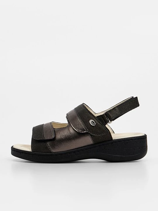 Foto van product Sandalen met sleehak Scholl zwart