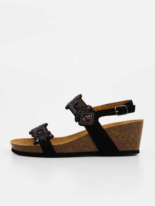 Foto van product Sandalen met sleehak Scholl zwart