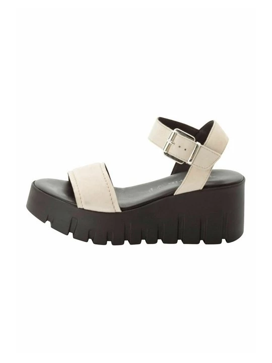 Foto van product Sandalen met sleehak Tamaris beżowy