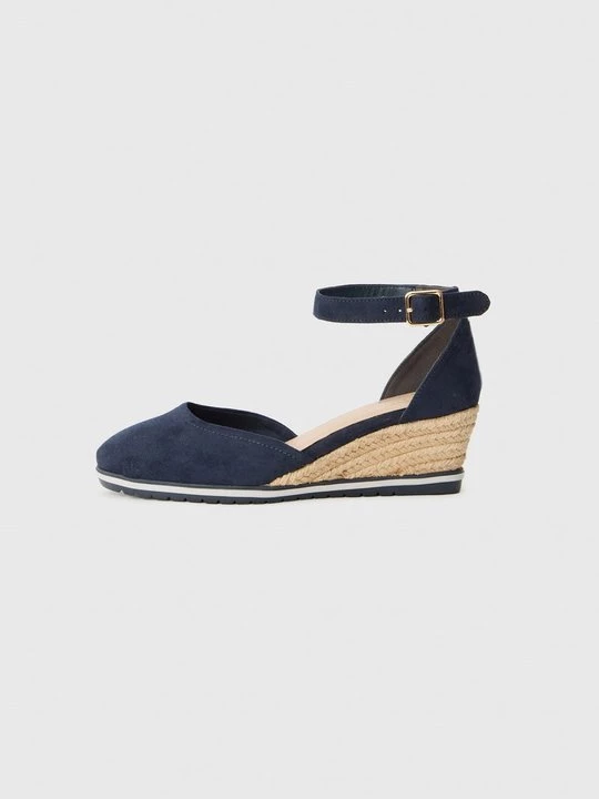 Foto van product Sandalen met sleehak Tamaris donkerblauw