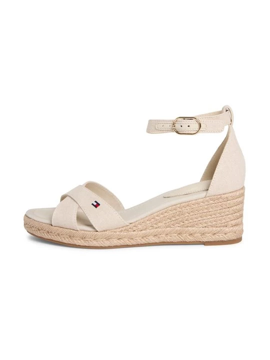 Foto van product Sandalen met sleehak Tommy Hilfiger beżowy