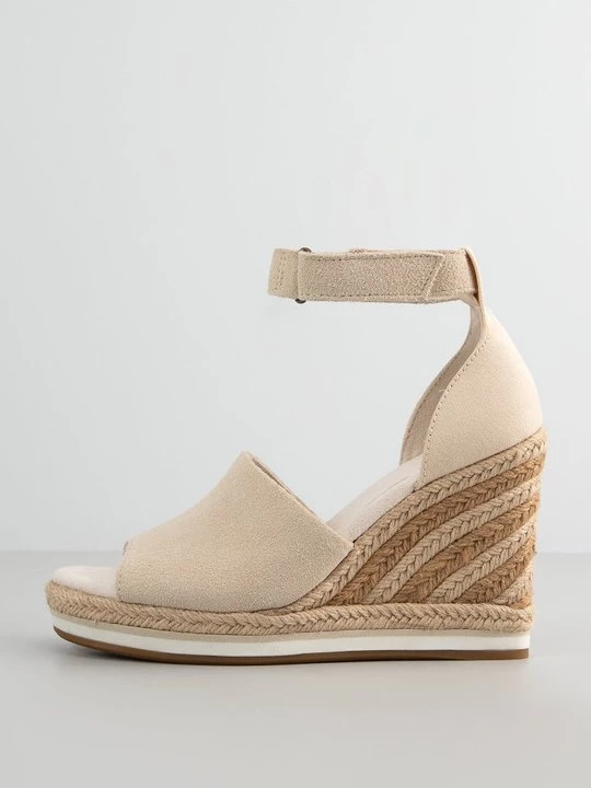 Foto van product Sandalen met sleehak Toms beżowy