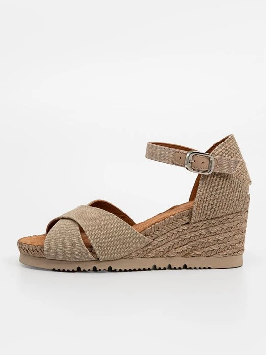 Foto van product Sandalen met sleehak Unisa beżowy