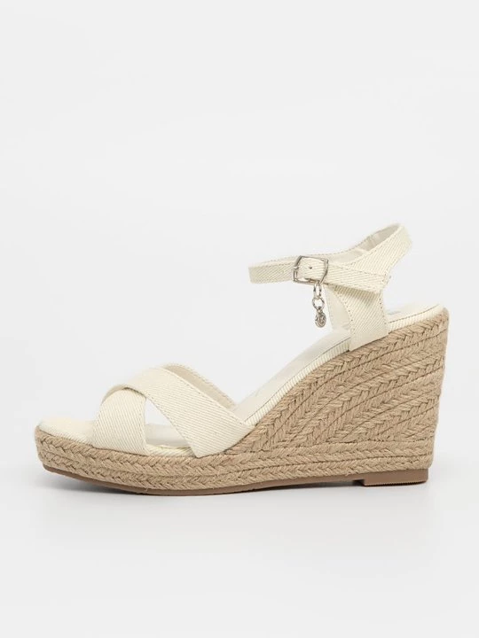 Foto van product Sandalen met sleehak Xti crème