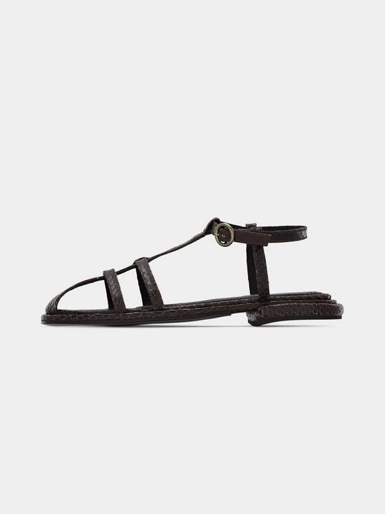 Foto van product Sandalen Nicole Saldana donkerbruin