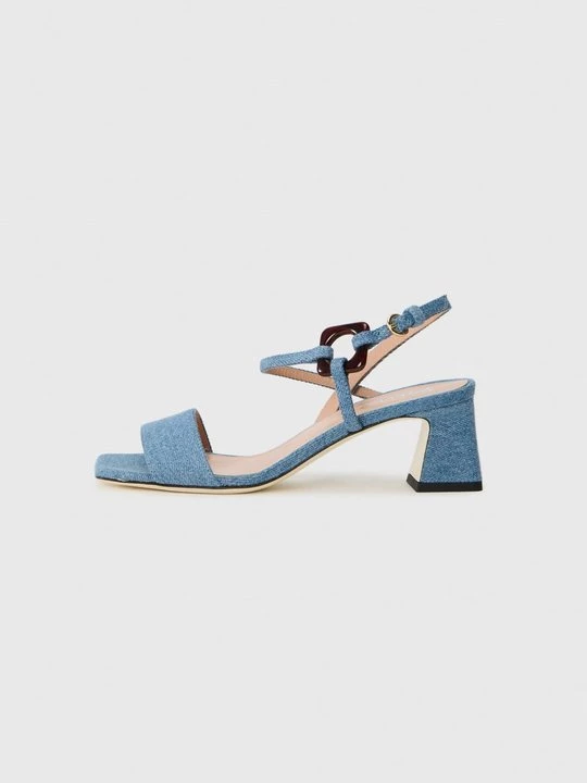 Foto van product Sandalen Pollini lichtblauw denim