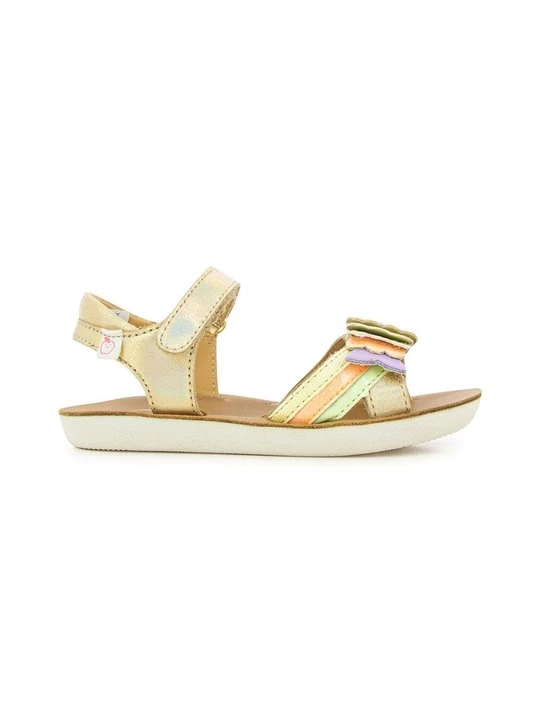 Foto van product Sandalen Shoo Pom zilverkleurig