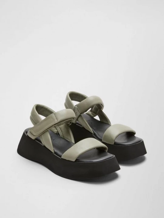 Foto van product Sandalen van echt leer s.Oliver olijfgroen