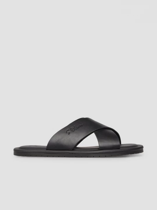 Foto van product Sandalen van imitatieleer s.Oliver zwart