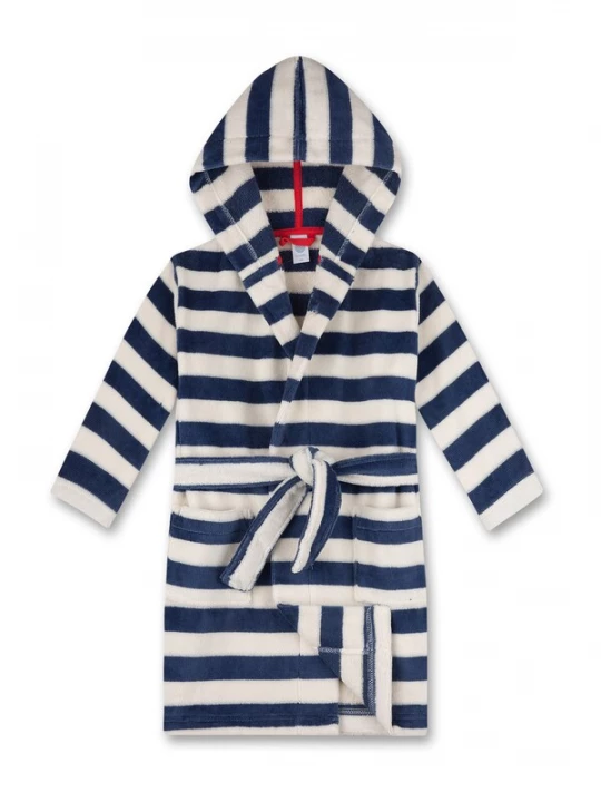 Foto van product Sanetta Badjas donkerblauw / wit