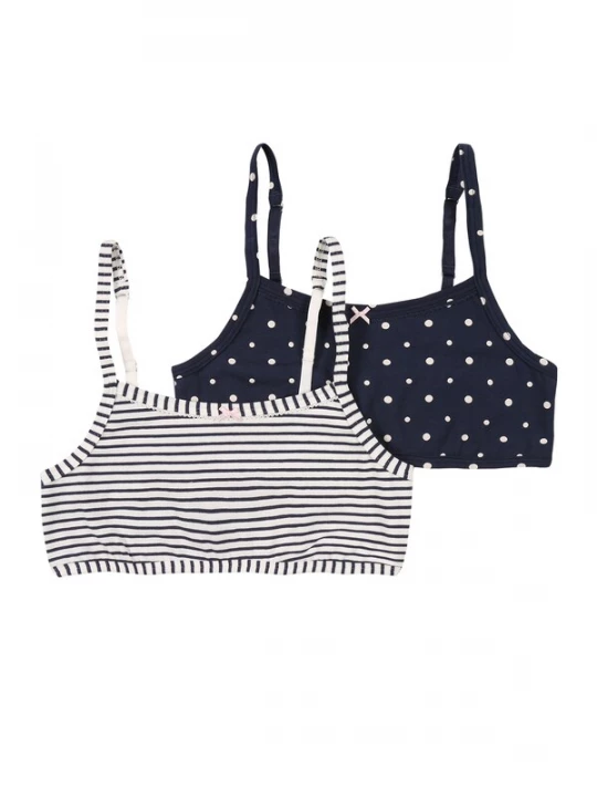 Foto van product Sanetta BH navy / wit