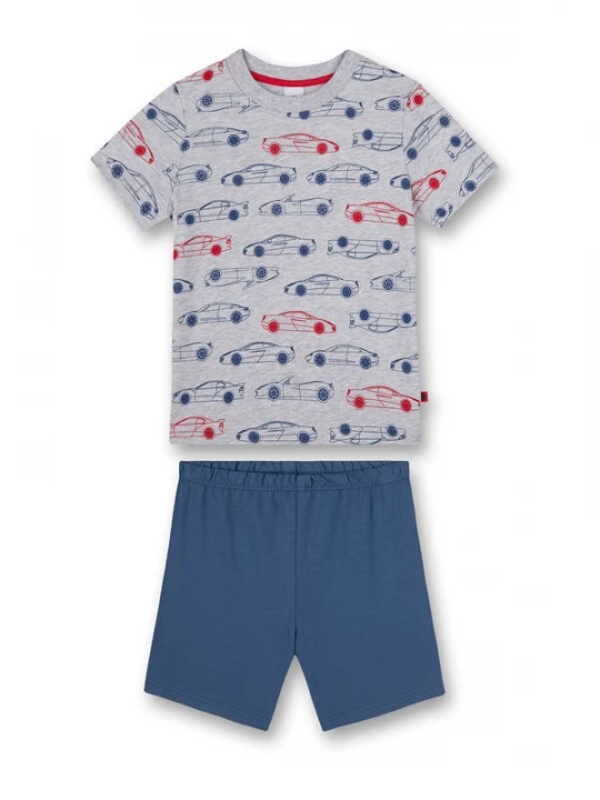 Foto van product Sanetta Nachtkledij blauw / grijs / rood
