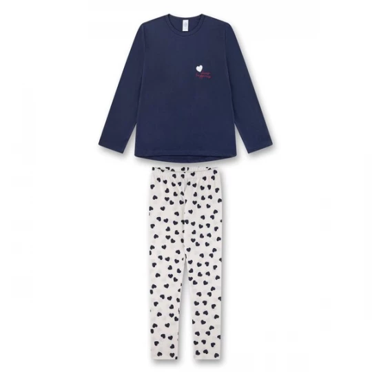 Foto van product Sanetta Nachtkledij donkerblauw / wit