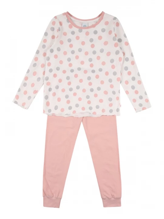 Foto van product Sanetta Nachtkledij lichtgrijs / pastelroze / offwhite