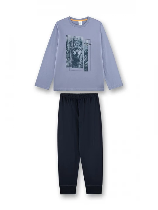 Foto van product Sanetta Nachtkledij marine / duifblauw / grijs