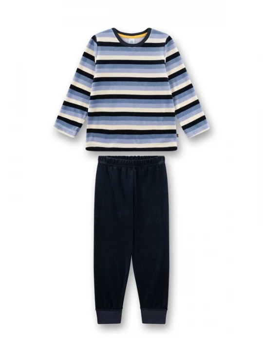 Foto van product Sanetta Nachtkledij smoky blue / nachtblauw / wit