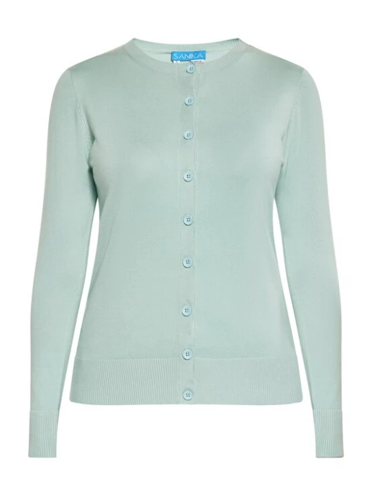 Foto van product SANIKA Gebreid vest mintgroen