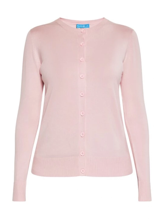 Foto van product SANIKA Gebreid vest rosa