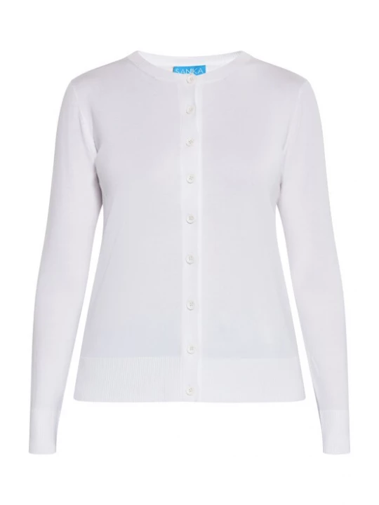 Foto van product SANIKA Gebreid vest wit