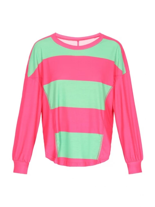 Foto van product SANIKA Shirt 'Fashion Look' lichtgroen / pink