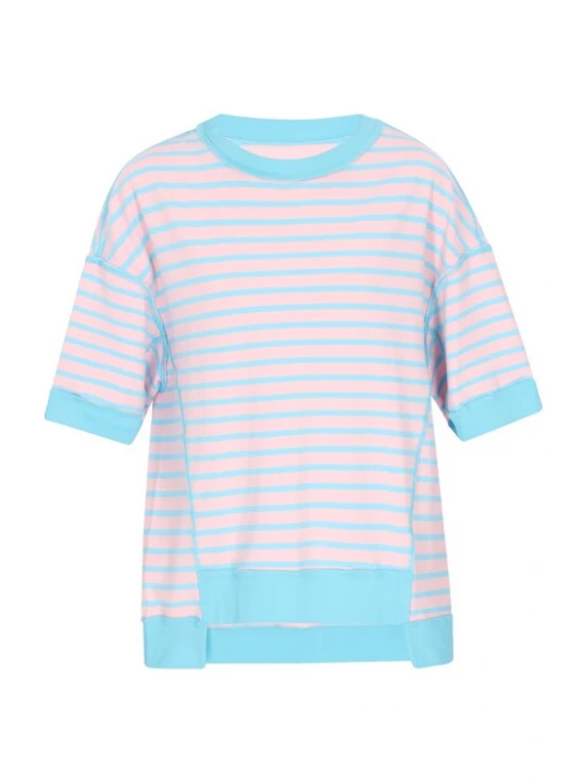 Foto van product usha BLUE LABEL Shirt blauw / pink