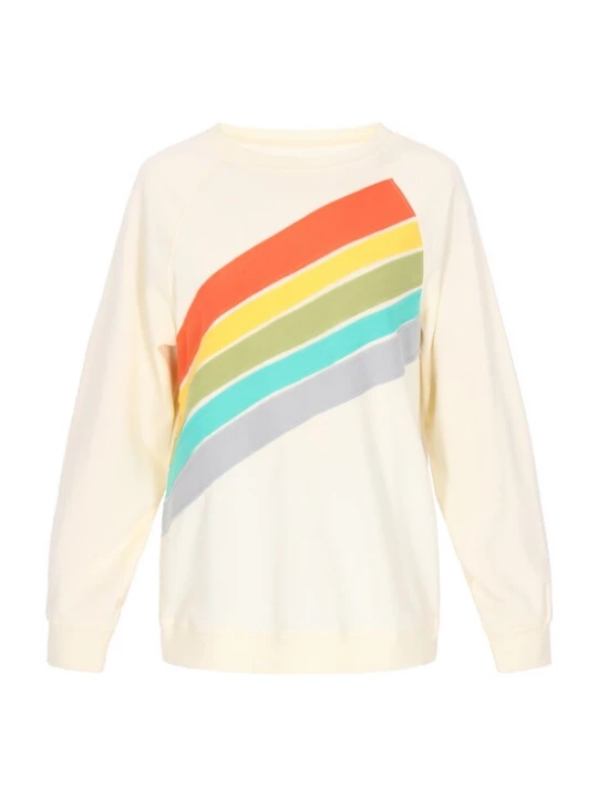 Foto van product SANIKA Sweatshirt 'Fashion Look' beige / gemengde kleuren