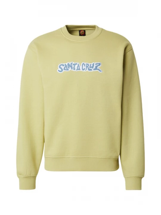 Foto van product Santa Cruz Sweatshirt duifblauw / kaki / wit