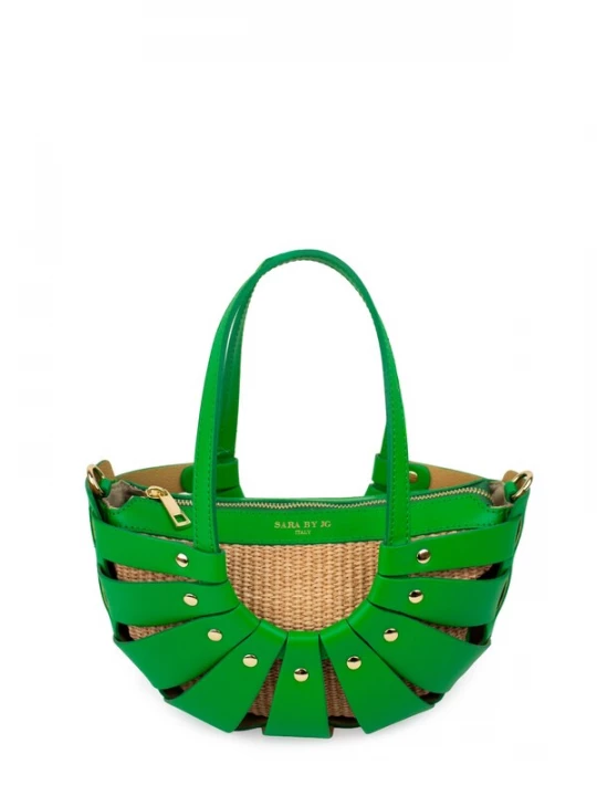 Foto van product SARA BY JG Handtas 'L'Audace Mini' groen