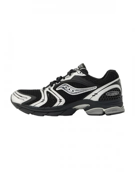 Foto van product saucony Sneakers laag 'PROGRID TRIUMPH 4' zilvergrijs / zwart / wit