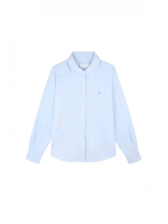 Foto van product Scalpers Blouse 'Davis' lichtblauw